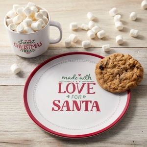 Santa Milk & Cookie Set